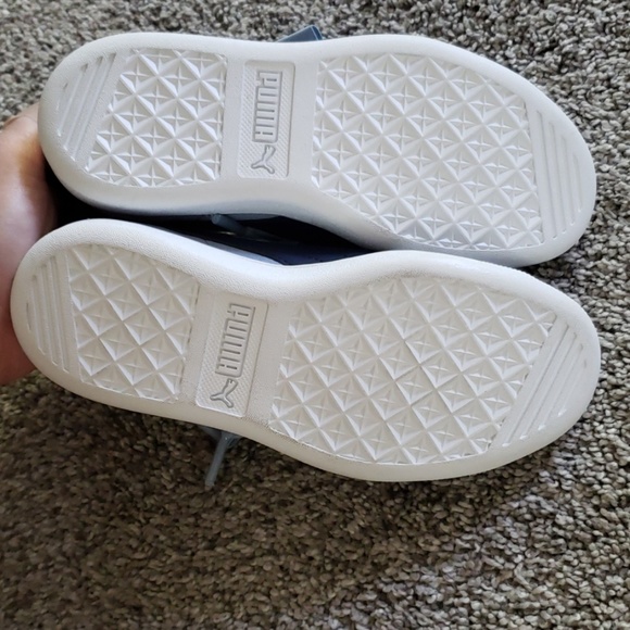 Puma Vikky Ribbon in Light Blue - Picture 4 of 4